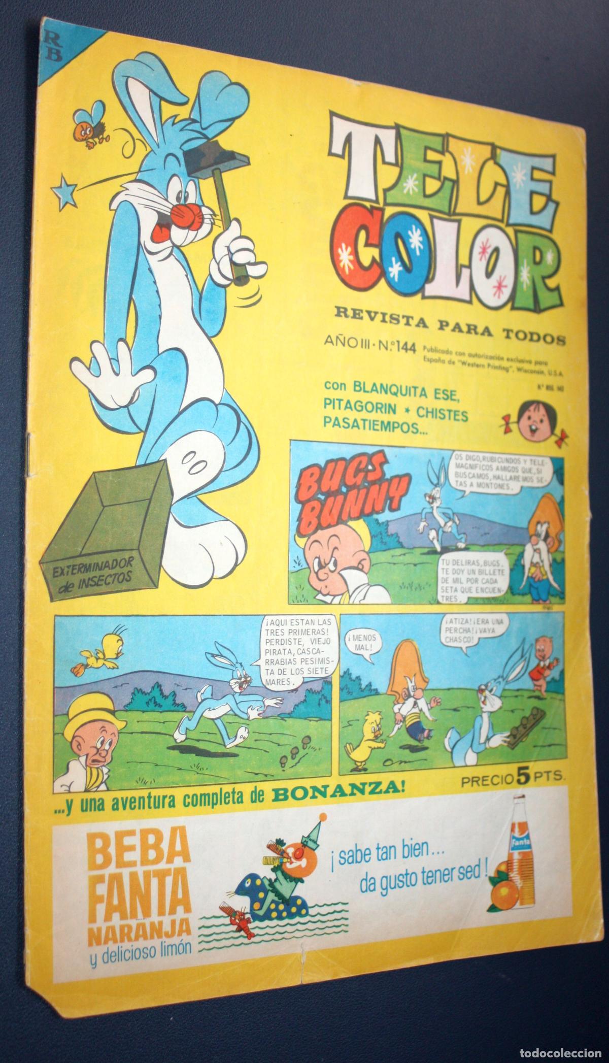 Tebeos: TELE COLOR n&ordm; 144 (subasta simultanea) - Foto 1