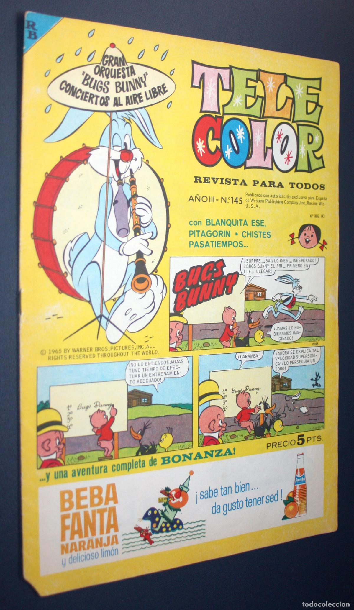 Tebeos: TELE COLOR n&ordm; 145 (subasta simultanea) - Foto 1