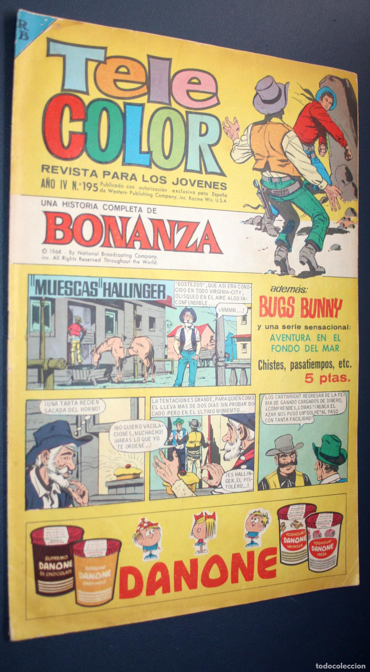 Tebeos: TELE COLOR n&ordm; 195 (subasta simultanea) - Foto 1
