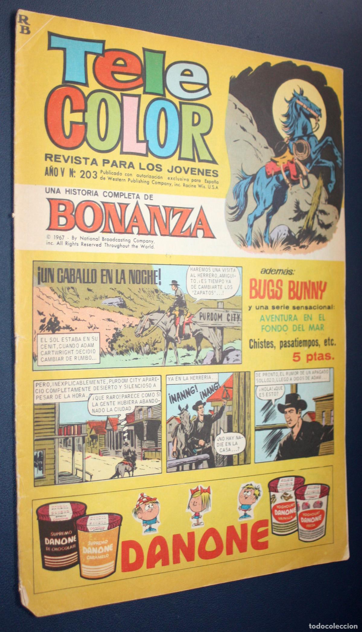 Tebeos: TELE COLOR n&ordm; 203 (subasta simultanea) - Foto 1