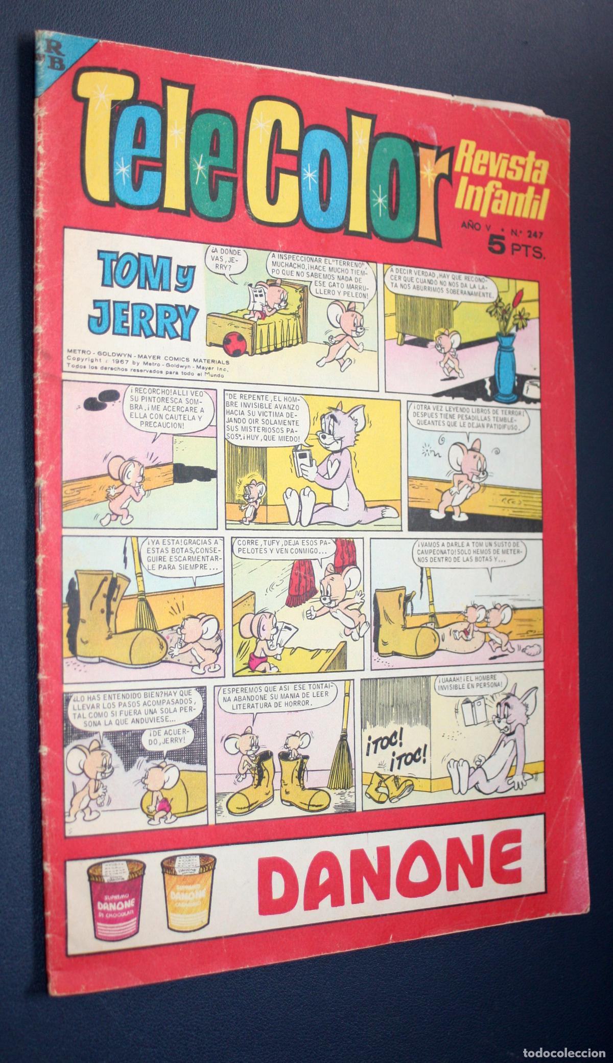 Tebeos: TELE COLOR n&ordm; 247 -penultimo n&uacute;mero- (subasta simultanea) - Foto 1