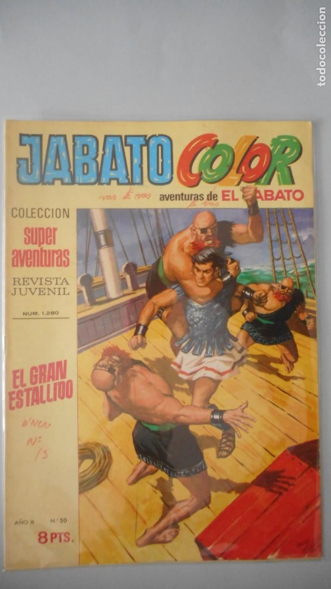Tebeos: JABATO COLOR N&ordm; 50. 1&ordf; &Eacute;POCA / C-1 - Foto 1