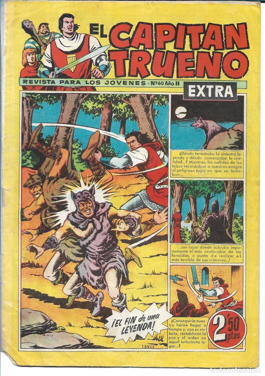 Tebeos: EL CAPITAN TRUENO EXTRA - ORIGINAL - NUMERO 60 - Foto 1