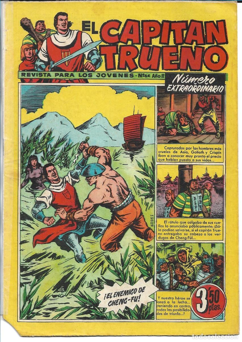 Tebeos: EL CAPITAN TRUENO EXTRA - ORIGINAL - NUMERO 64 - Foto 1