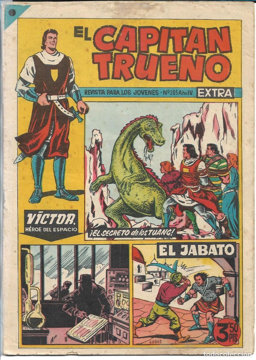Tebeos: EL CAPITAN TRUENO EXTRA - ORIGINAL - NUMERO 203 - Foto 1
