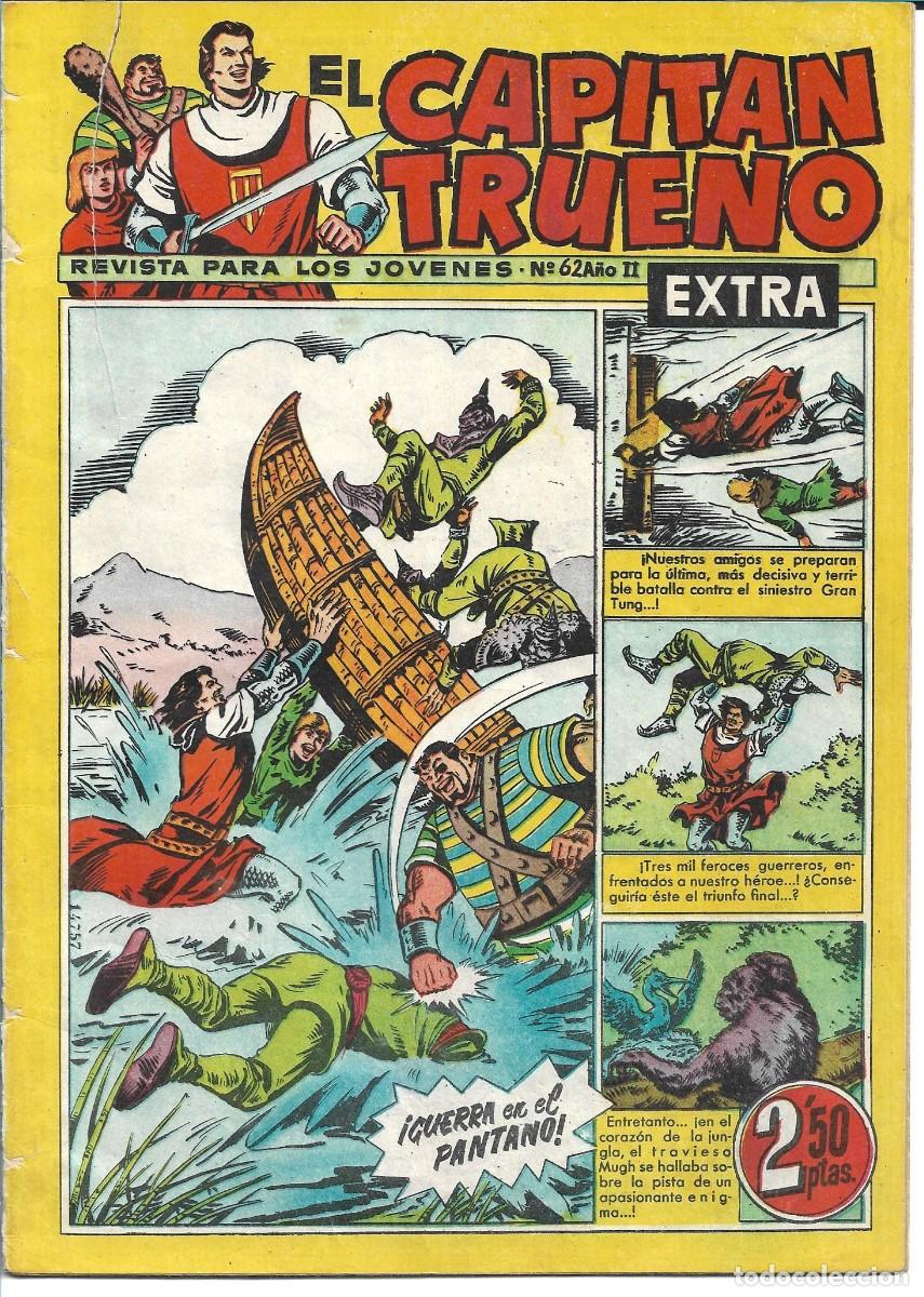 Tebeos: EL CAPITAN TRUENO EXTRA - ORIGINAL - NUMERO 62 - Foto 1