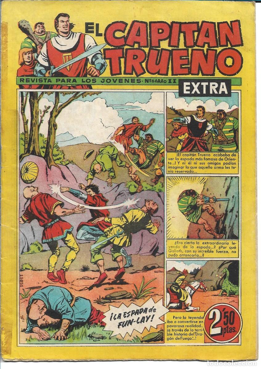 Tebeos: EL CAPITAN TRUENO EXTRA - ORIGINAL - NUMERO 66 - Foto 1