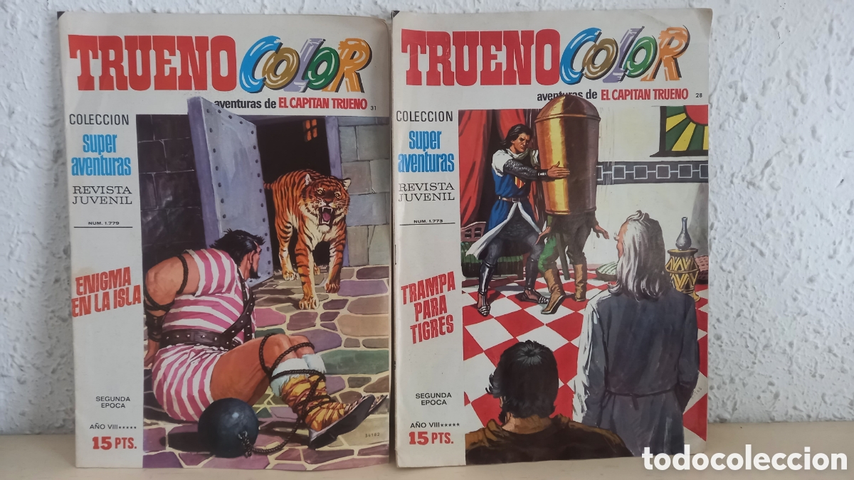 Tebeos: Trueno Color Segunda &Eacute;poca. 28 y 31