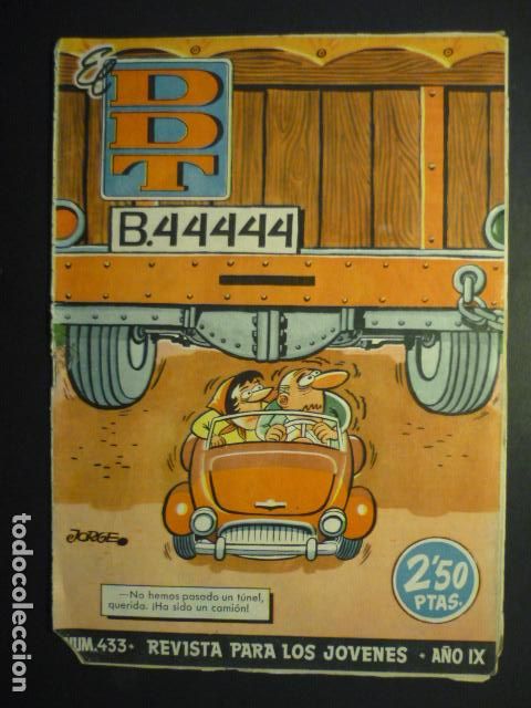 Tebeos: DDT N&ordm; 433 COMIC BRUGUERA - Foto 1