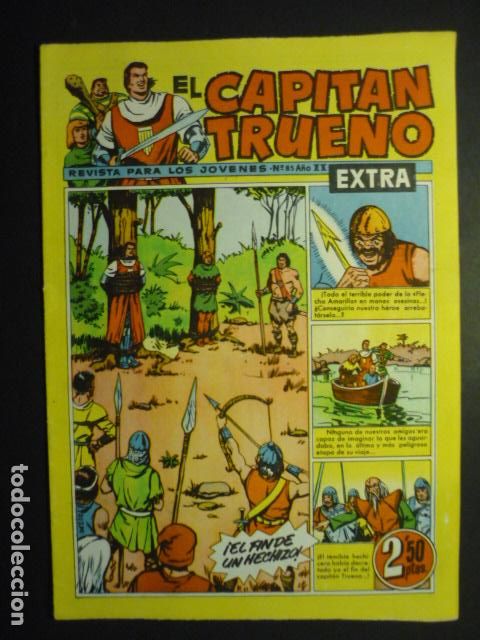 Tebeos: CAPITAN TRUENO EXTRA N&ordm; 85 COMIC BRUGUERA - Foto 1