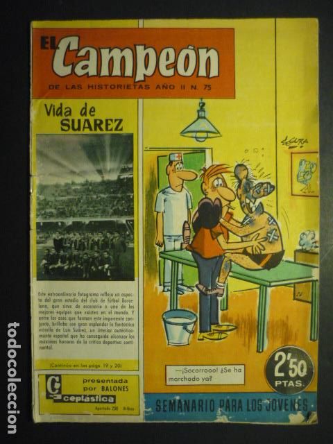 Tebeos: EL CAMPEON N&ordm; 75 DE BRUGUERA - Foto 1