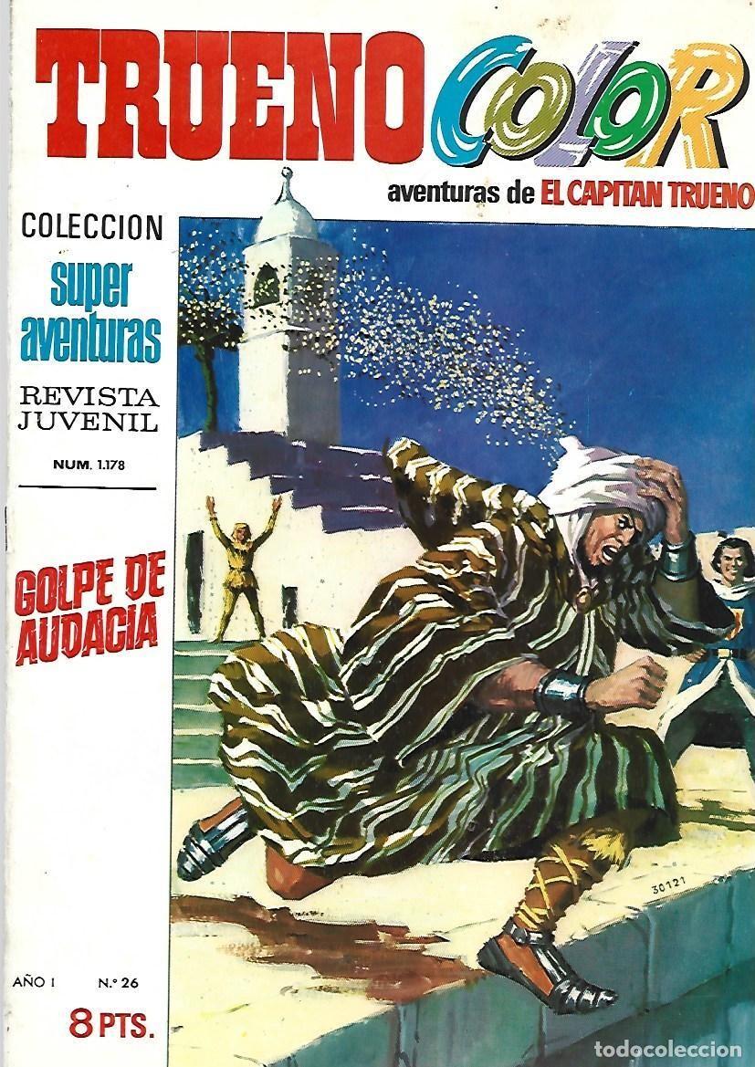 Tebeos: Trueno color 26: golpe de audacia, 1969, Bruguera, buen estado