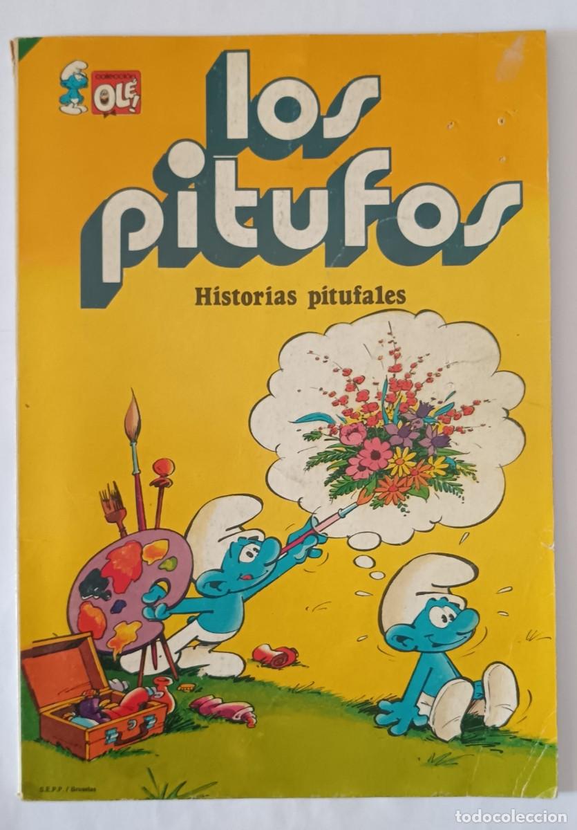 Tebeos: Los Pitufos-Ol&eacute;-9-Bruguera. - Foto 1