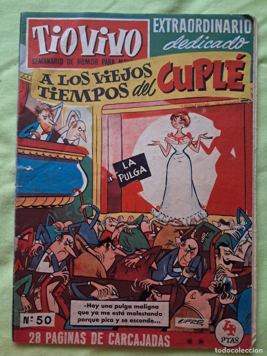 Tebeos: CÓMIC ”TIO VIVO” NÚMERO 50 EXTRA DEDICADO A LOS VIEJOS TIEMPOS DEL CUPLÉ DE BRUGUERA