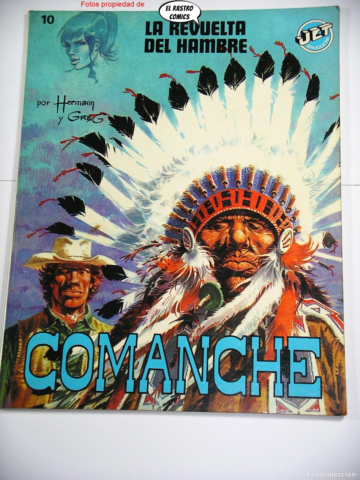 Tebeos: Comanche, La revuelta del Hambre, Hermann, Greg, ed Bruguera 1983 - Foto 1