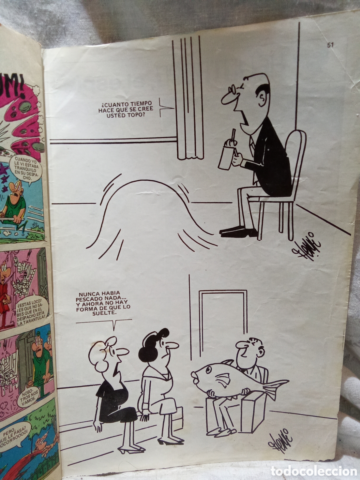 Tebeos: C&Oacute;MIC MORTADELO N&deg; 208 DE BRUGUERA - Foto 3