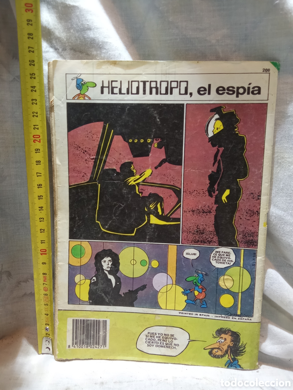 Tebeos: C&Oacute;MIC MORTADELO N&deg; 208 DE BRUGUERA - Foto 4