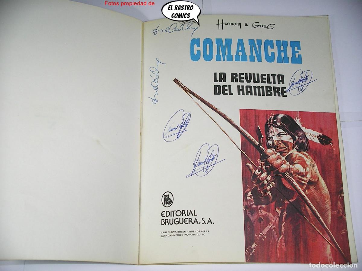Tebeos: Comanche, La revuelta del Hambre, Hermann, Greg, ed Bruguera 1983 - Foto 3
