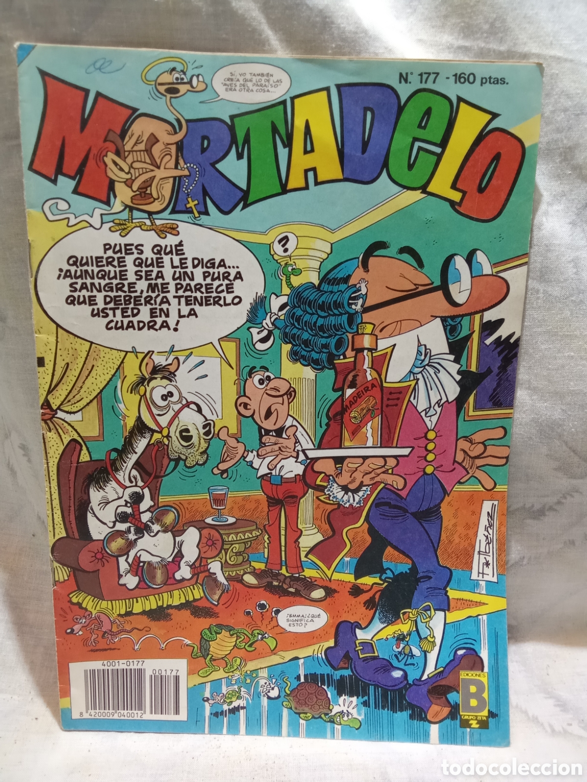 Tebeos: MORTADELO N&deg;177, EDICIONES B - Foto 1