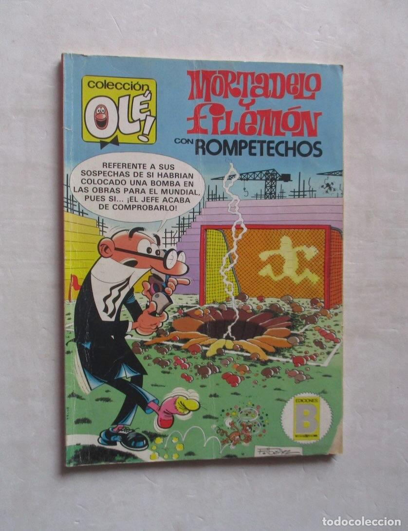 Tebeos: MORTADELO Y FILEMON CON ROMPETECHOS - Foto 1
