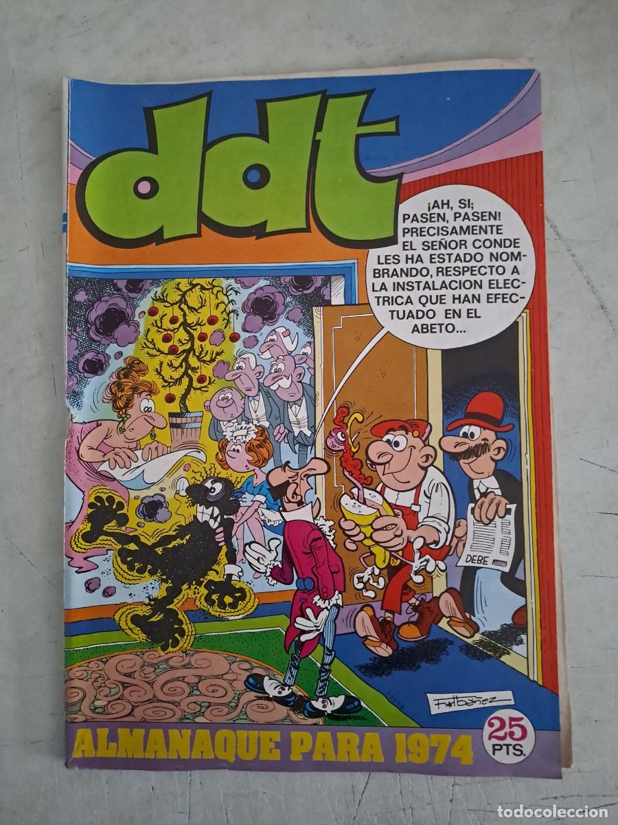 Giornalini: Ddt almanaque para 1974, Bruguera en muy buen estado