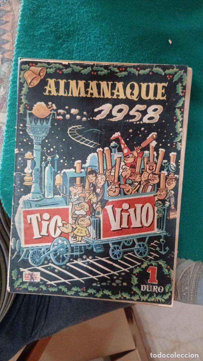 Giornalini: Tio vivo almanaque 1958 Bolsa JJ