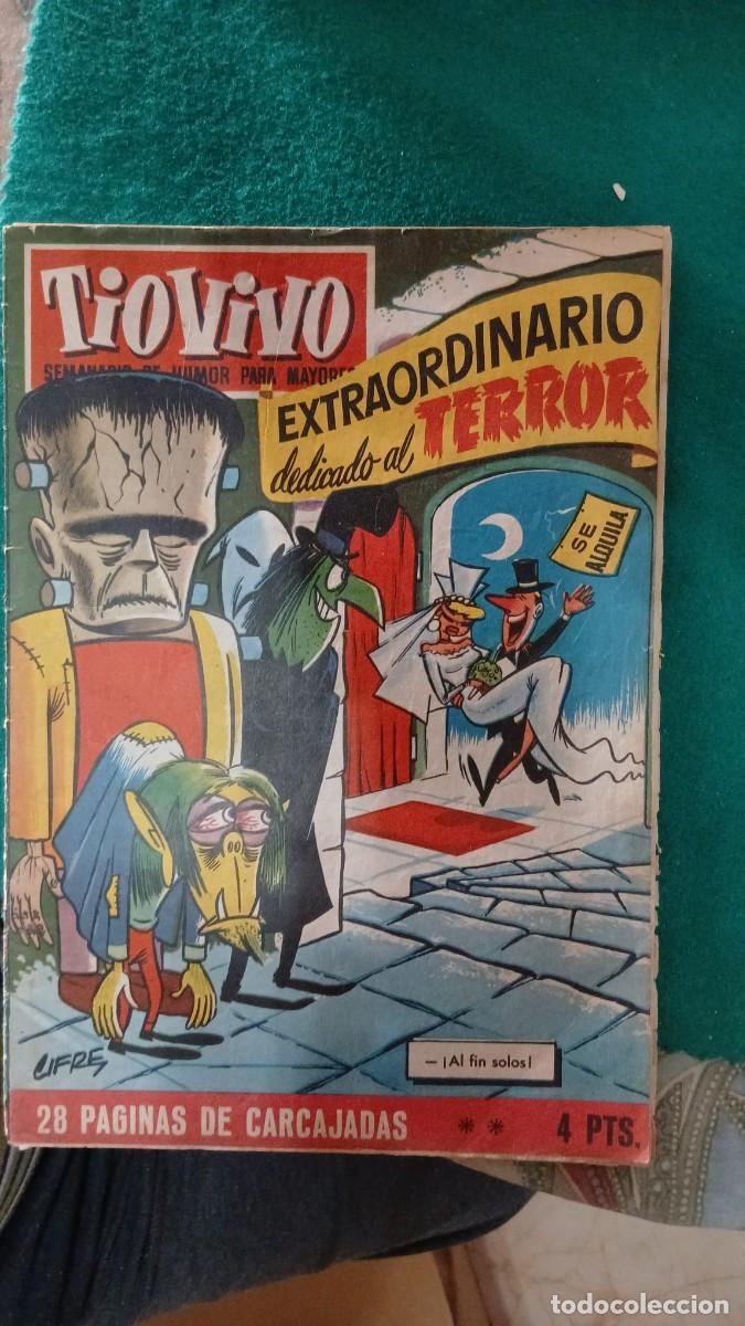 Giornalini: Tio vivo extraordinario terror 1958 Bolsa JJ