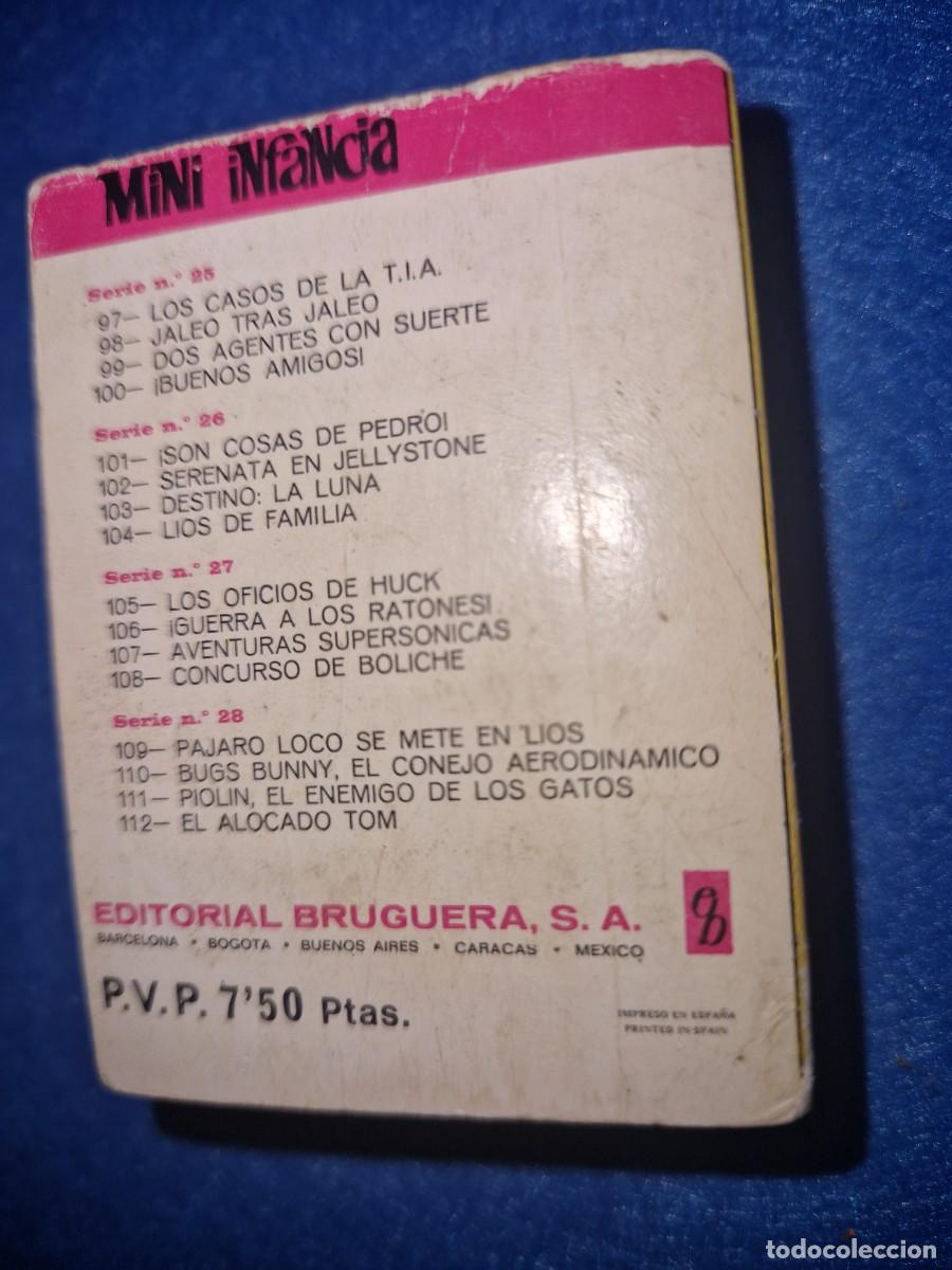 Tebeos: MINI INFANCIA EL ALOCADO TOM 1&ordf; EDICION DE 1971 - Foto 2