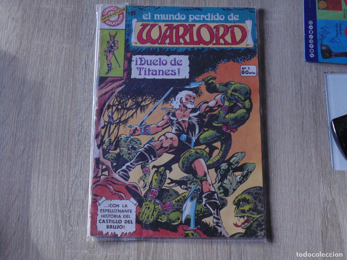 Giornalini: El Mundo Perdido de Warlord n&ordm; 2. 1981. Comic Bruguera n&ordm; 111. DC / Bruguera