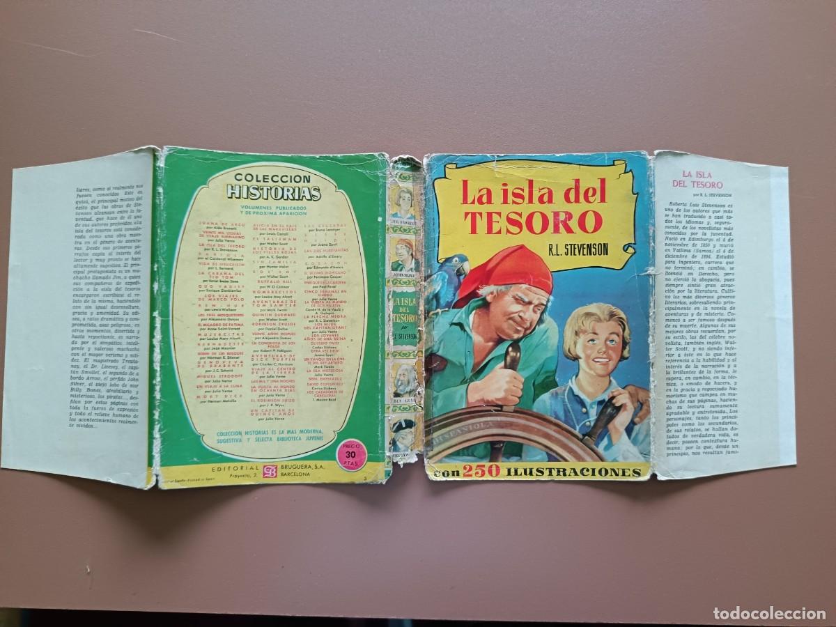 Tebeos: COLECCI&Oacute;N HISTORIAS- LA ISLA DEL TESORO - Foto 5