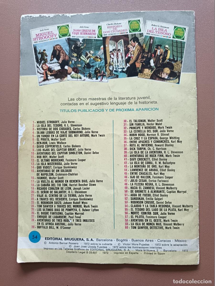 Tebeos: JOYAS LITERARIAS JUVENILES-VERDE-54 - Foto 4