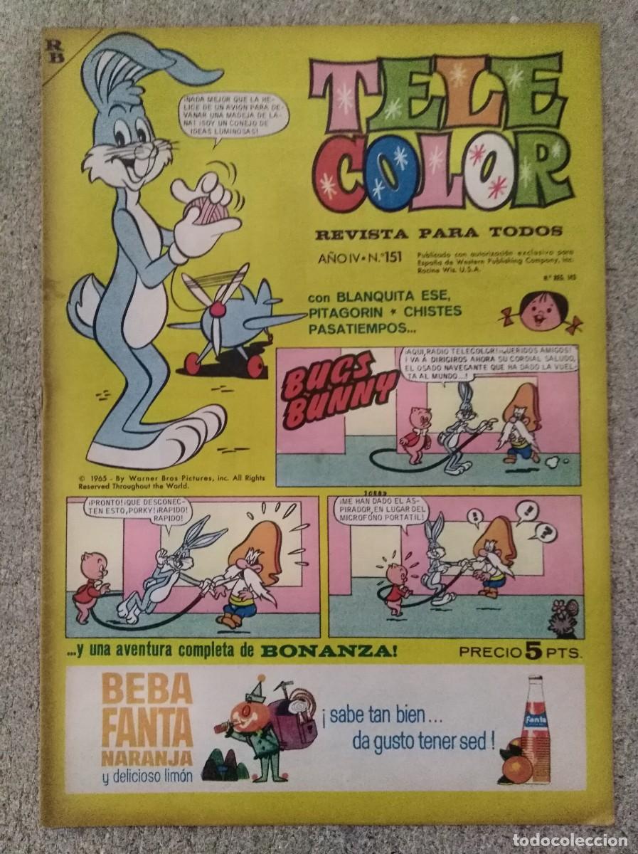 Tebeos: Tele Color 151.Bruguera - Foto 1