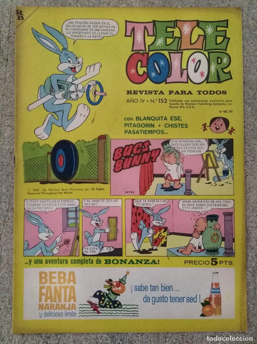 Tebeos: Tele Color 152.Bruguera - Foto 1