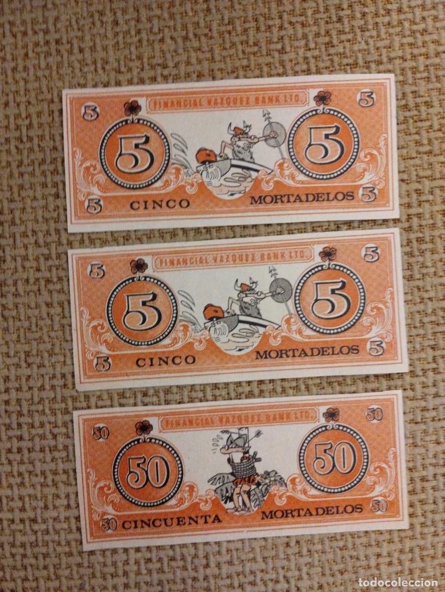 Tebeos: Billetes Mortadelos antiguos - Foto 2