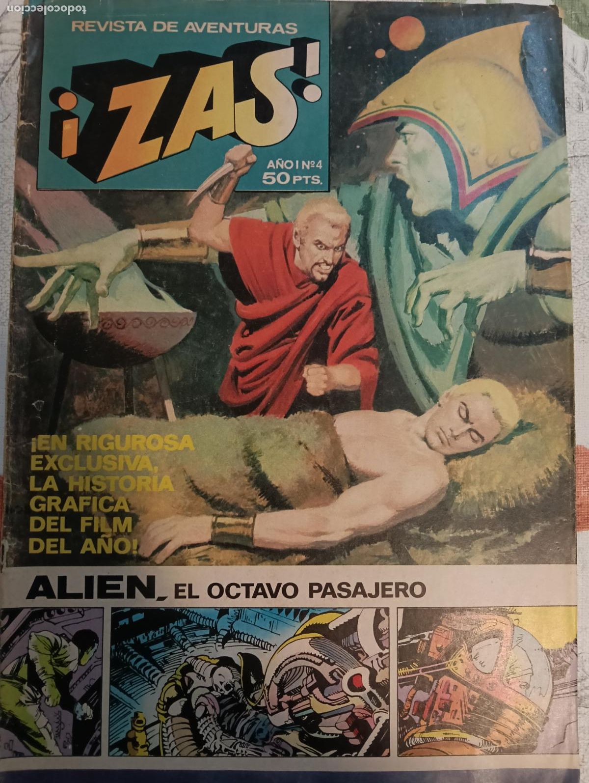 Tebeos: &iexcl; ZAS !. N&ordm; 4. BRUGUERA - Foto 1