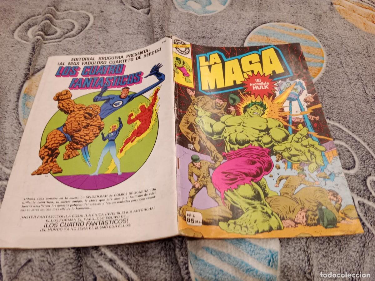 BDs: LA MASA EL INCREIBLE HULK DE T.V. Nº 8 DE 30 SEGUID AL JEFE - EDITORIAL BRUGUERA 1981