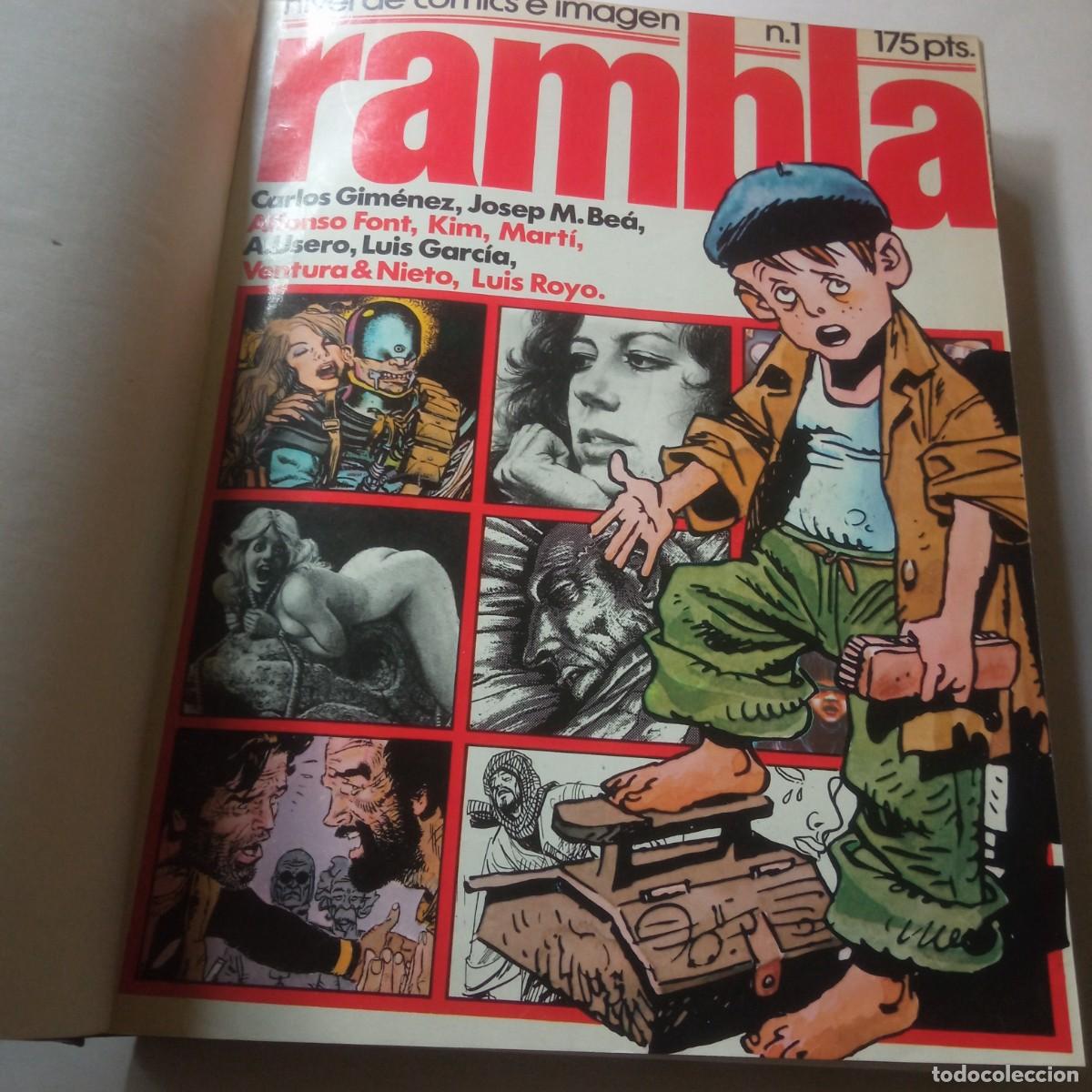 Tebeos: Rambla c&oacute;mic encuadernado 1982 - Foto 1