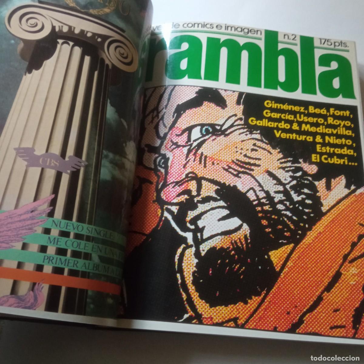 Tebeos: Rambla c&oacute;mic encuadernado 1982 - Foto 2