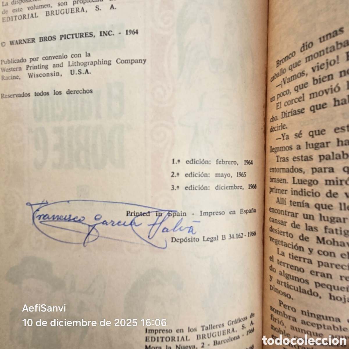 Tebeos: HEROES, BRONCO 9: EL RANCHO DOBLE C (BRUGUERA) - Foto 2