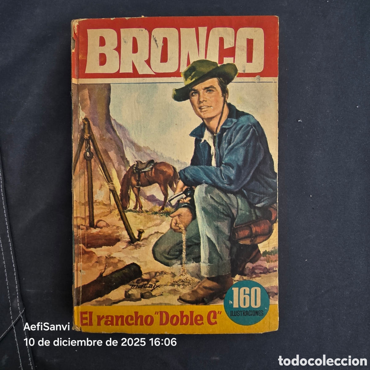 Tebeos: HEROES, BRONCO 9: EL RANCHO DOBLE C (BRUGUERA) - Foto 1
