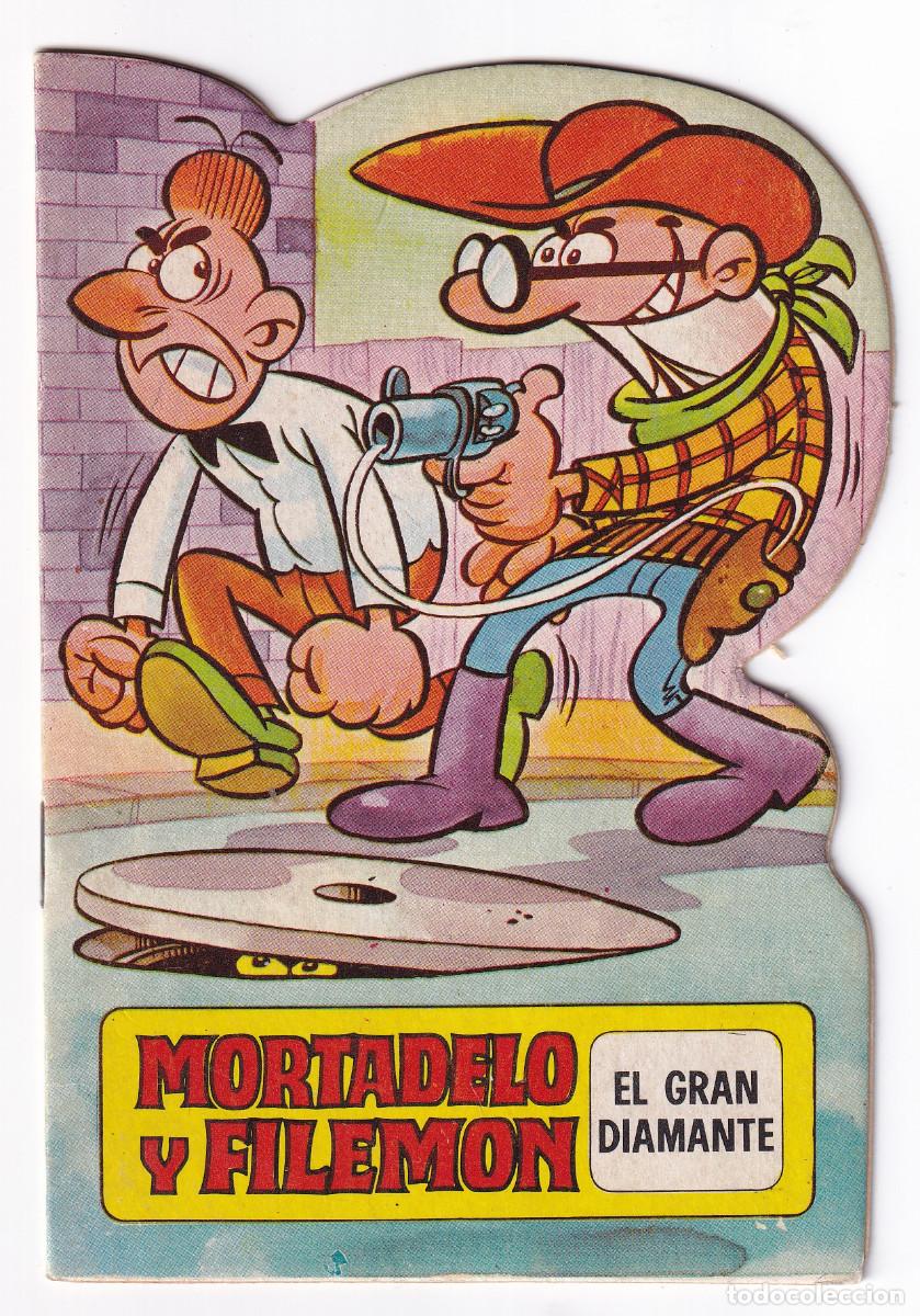 Tebeos: CUENTO TROQUELADO.- Mortadelo y Filemon. El Gran Diamate. - Foto 1