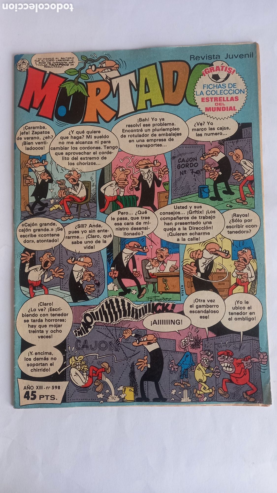 Tebeos: MORTADELO Revista 598 - Foto 1