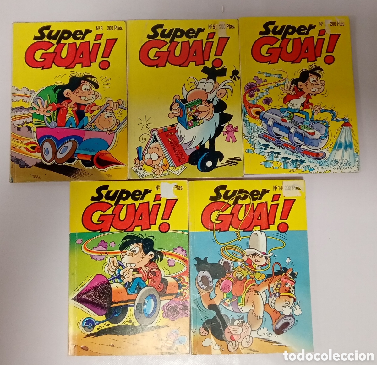 Tebeos: Lote 5 comic super guai ediciones B - Foto 1