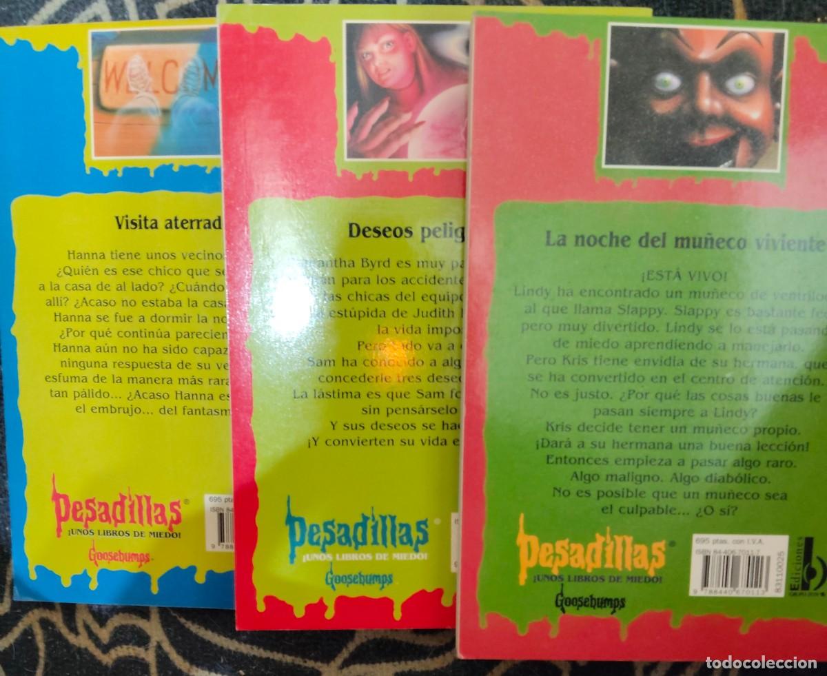 Tebeos: Lote 3 libros PESADILLAS - Foto 3