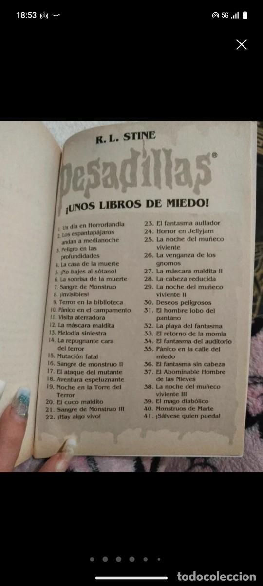 Tebeos: Lote 3 libros PESADILLAS - Foto 4