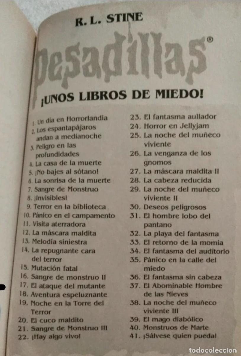 Tebeos: Lote 3 libros PESADILLAS - Foto 5