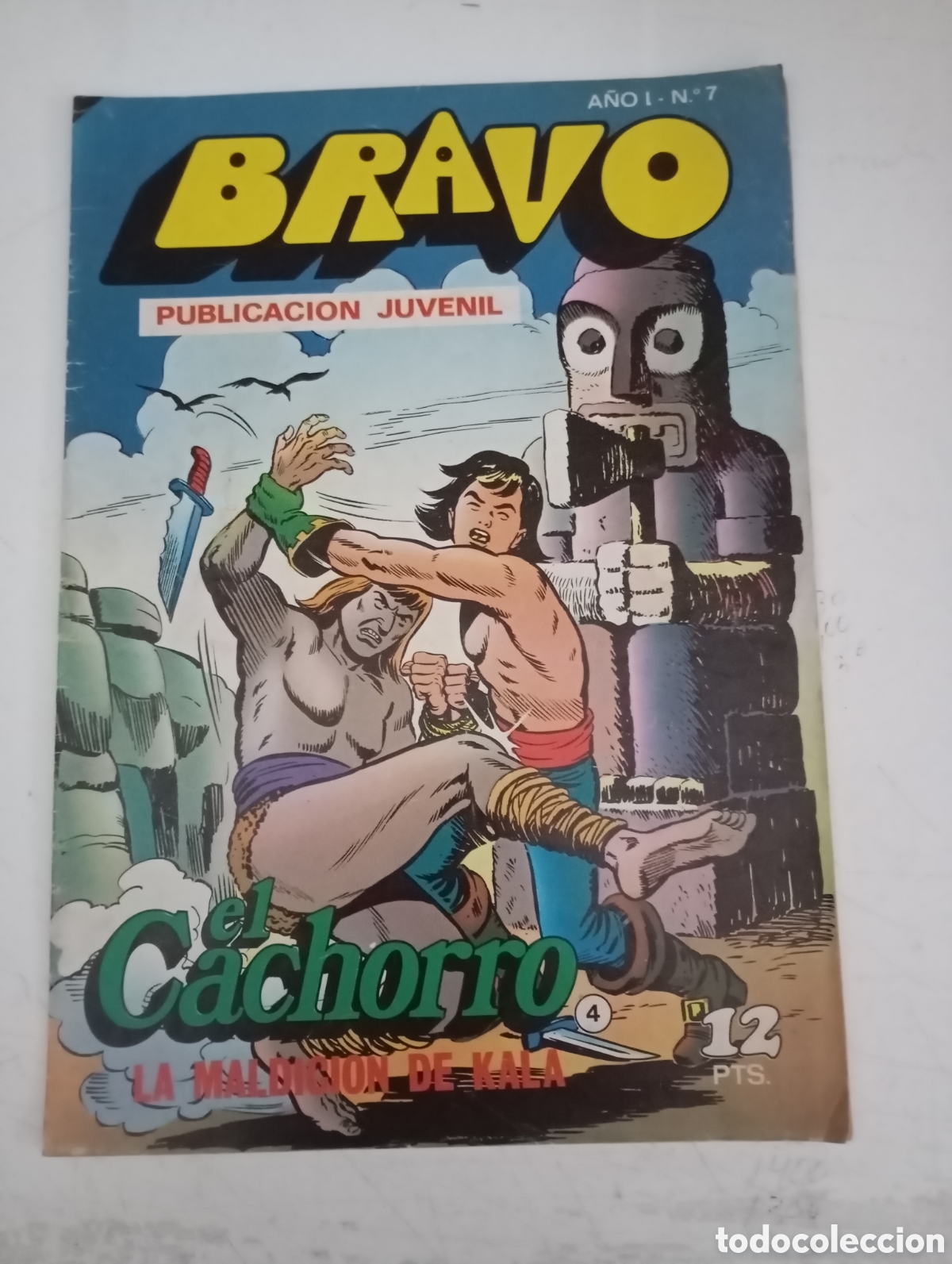 Tebeos: BRAVO N&ordm; 7 - EL CACHORRO N&ordm; 4 - Foto 1