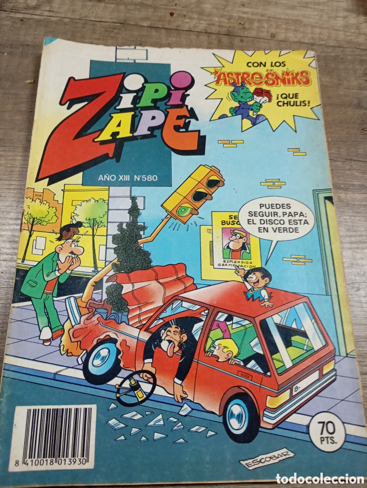 Tebeos: Comics Zipi Zape n 580. - Foto 1
