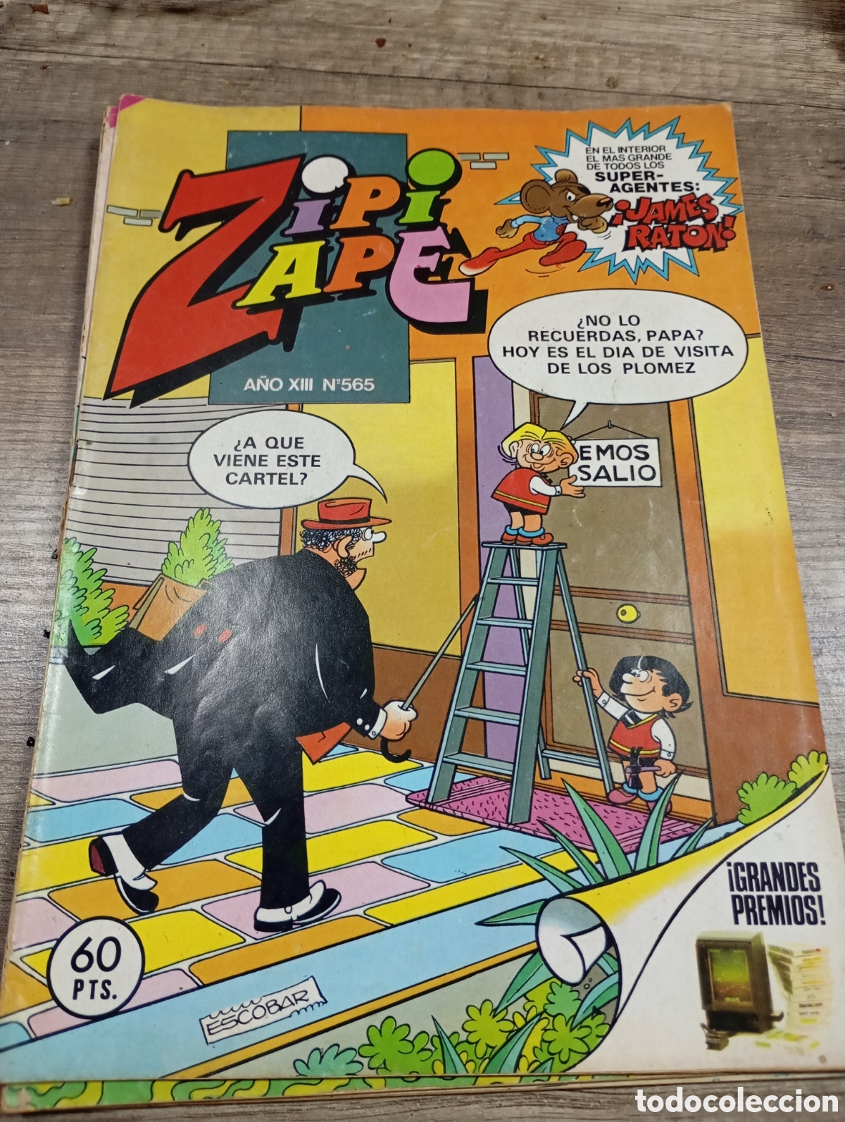 Tebeos: Comics Zipi Zape n 565. - Foto 1