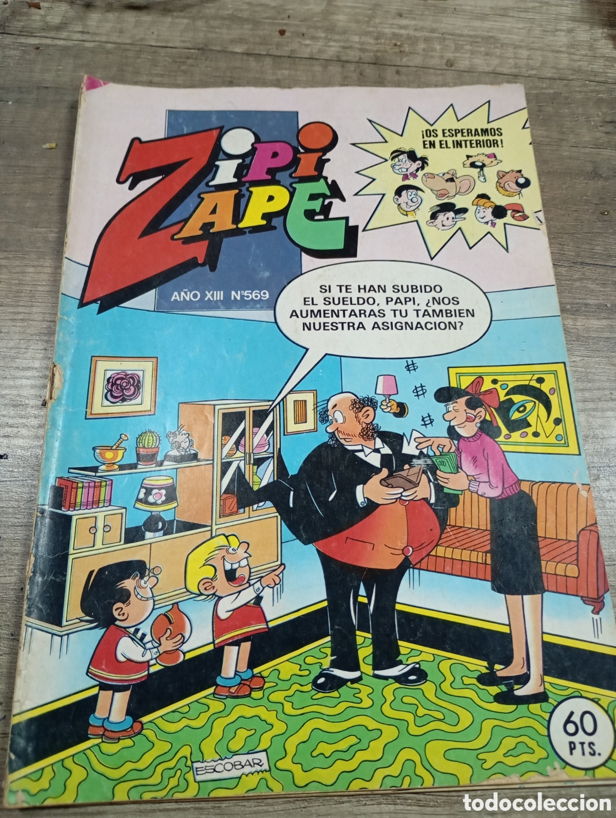 Tebeos: Comics Zipi Zape n.569 - Foto 1